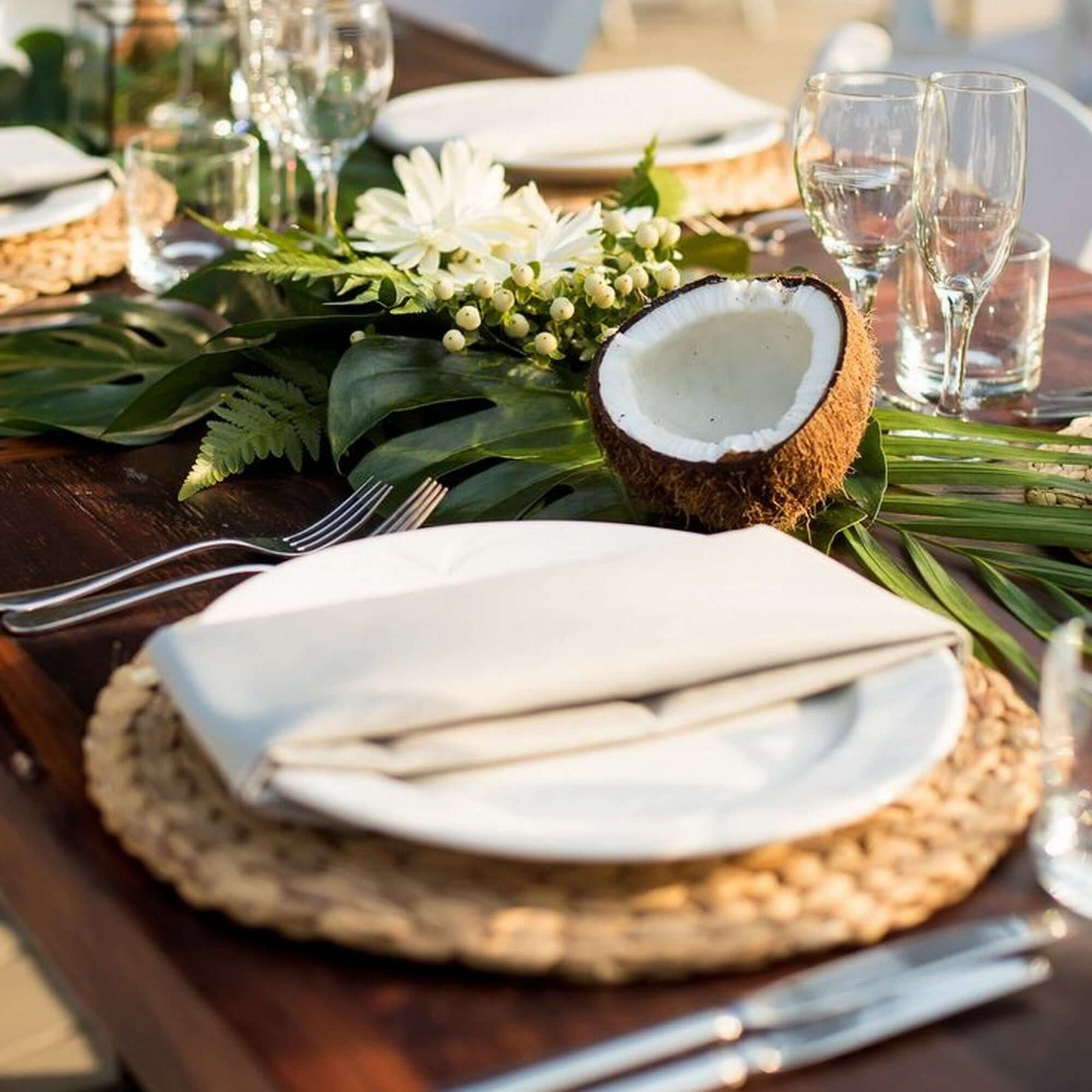 THI PA NAN - Water Hyacinth Boho Placemats