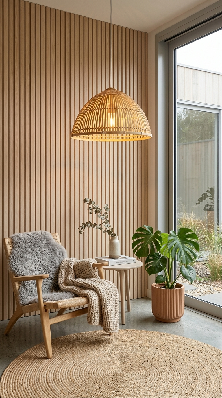 RA MI DA Bamboo Pendant Light Shade