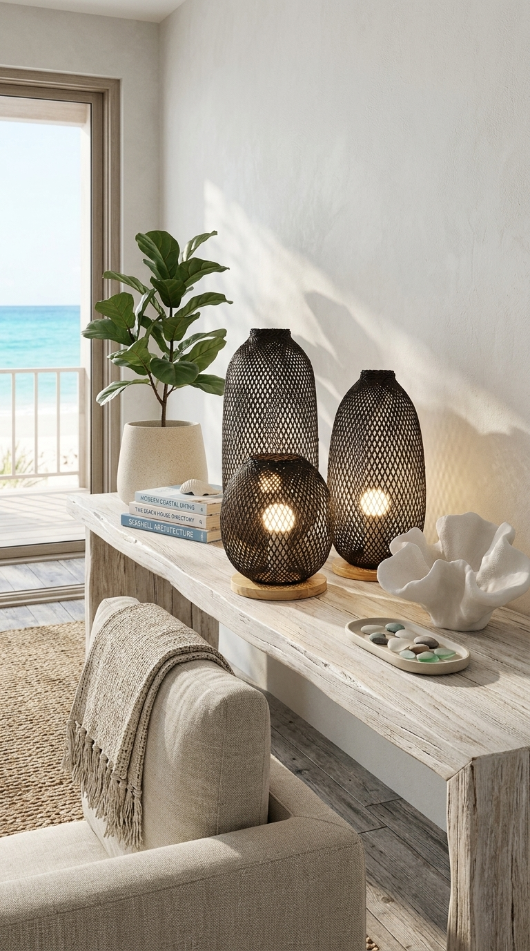 RAT TI KAN Bamboo Floor Lamp