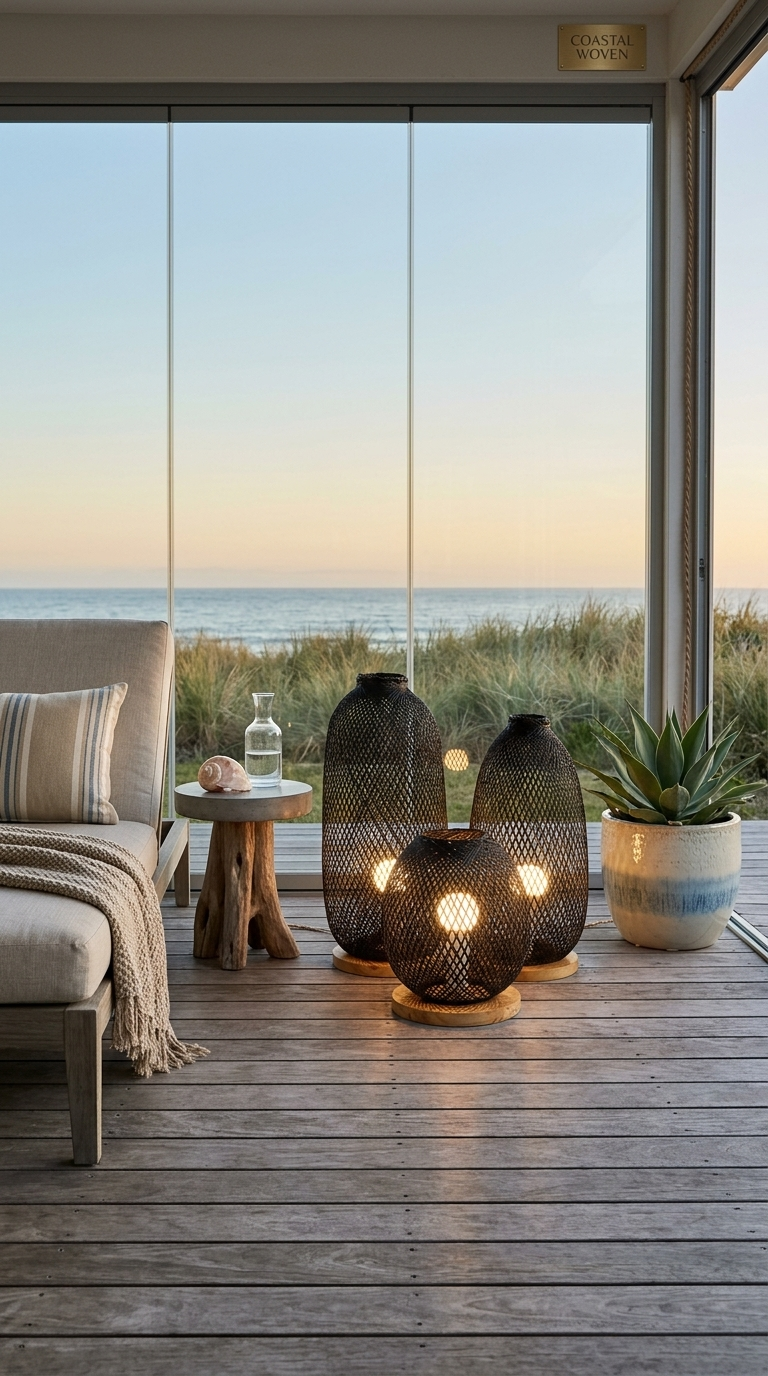 RAT TI KAN Bamboo Floor Lamp