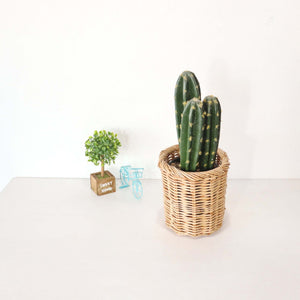 Rattan Storage Basket - 6 inches