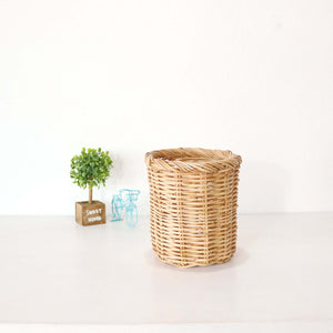 Rattan Storage Basket - 6 inches
