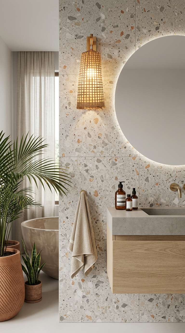SATINEE Bamboo Wall Sconce