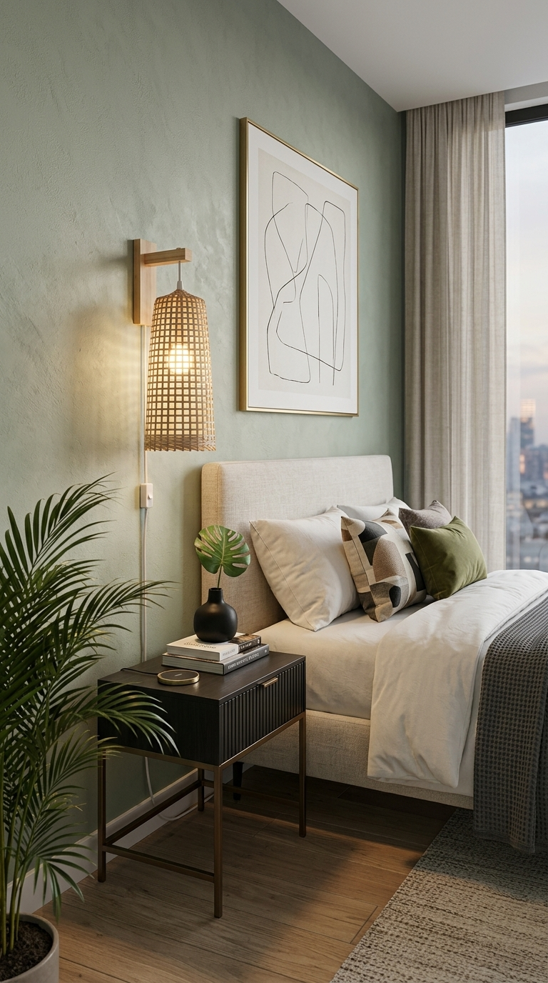 SATINEE Bamboo Wall Sconce