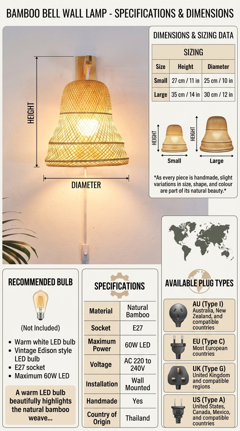 SIRI Bamboo Wall Sconce