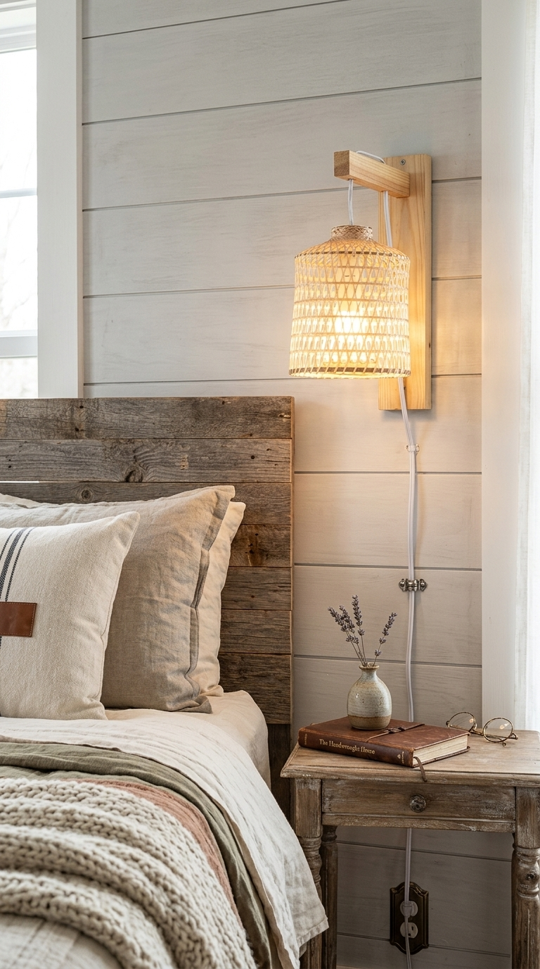 TA SI NEE Bamboo Wall Sconce