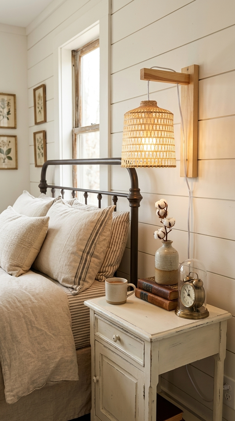 TA SI NEE Bamboo Wall Sconce