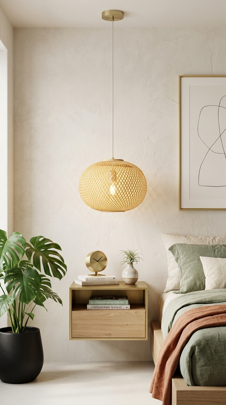 WAN - Suspension Bambou (20 cm)