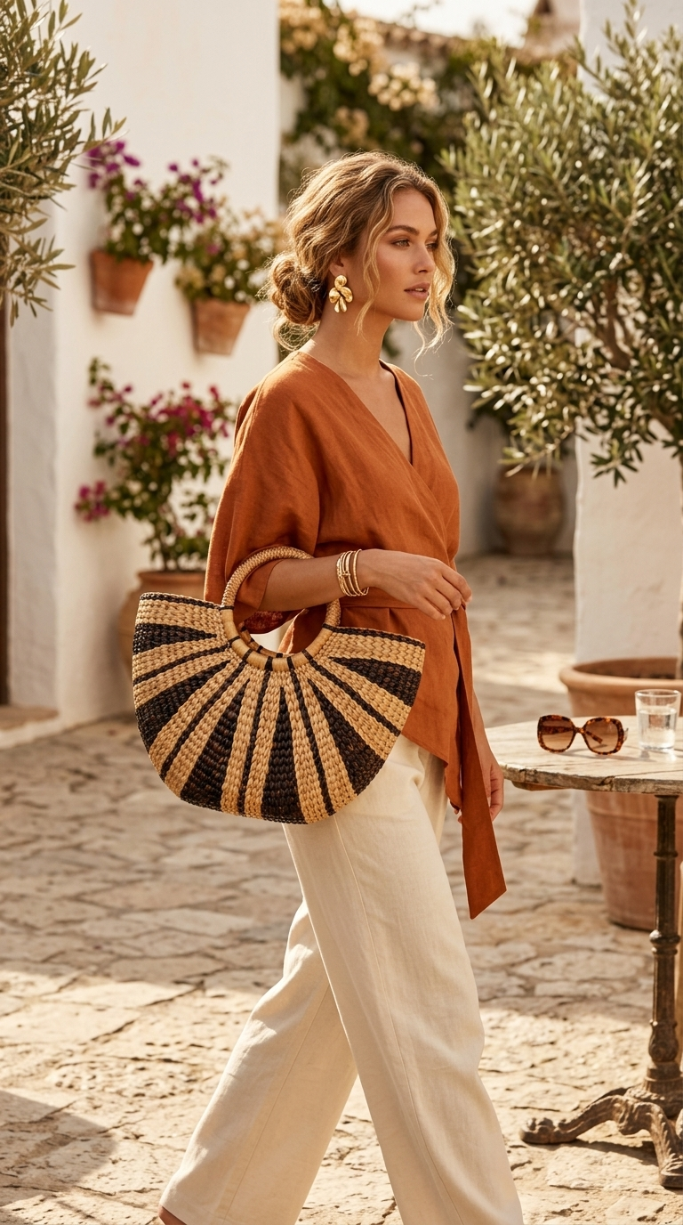 WIT THA YA - Straw Bag