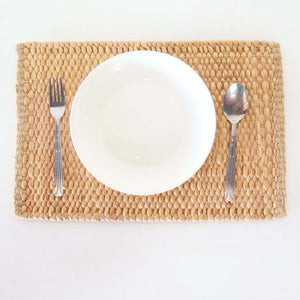 KA NOK PUN - Water Hyacinth Boho Placemats