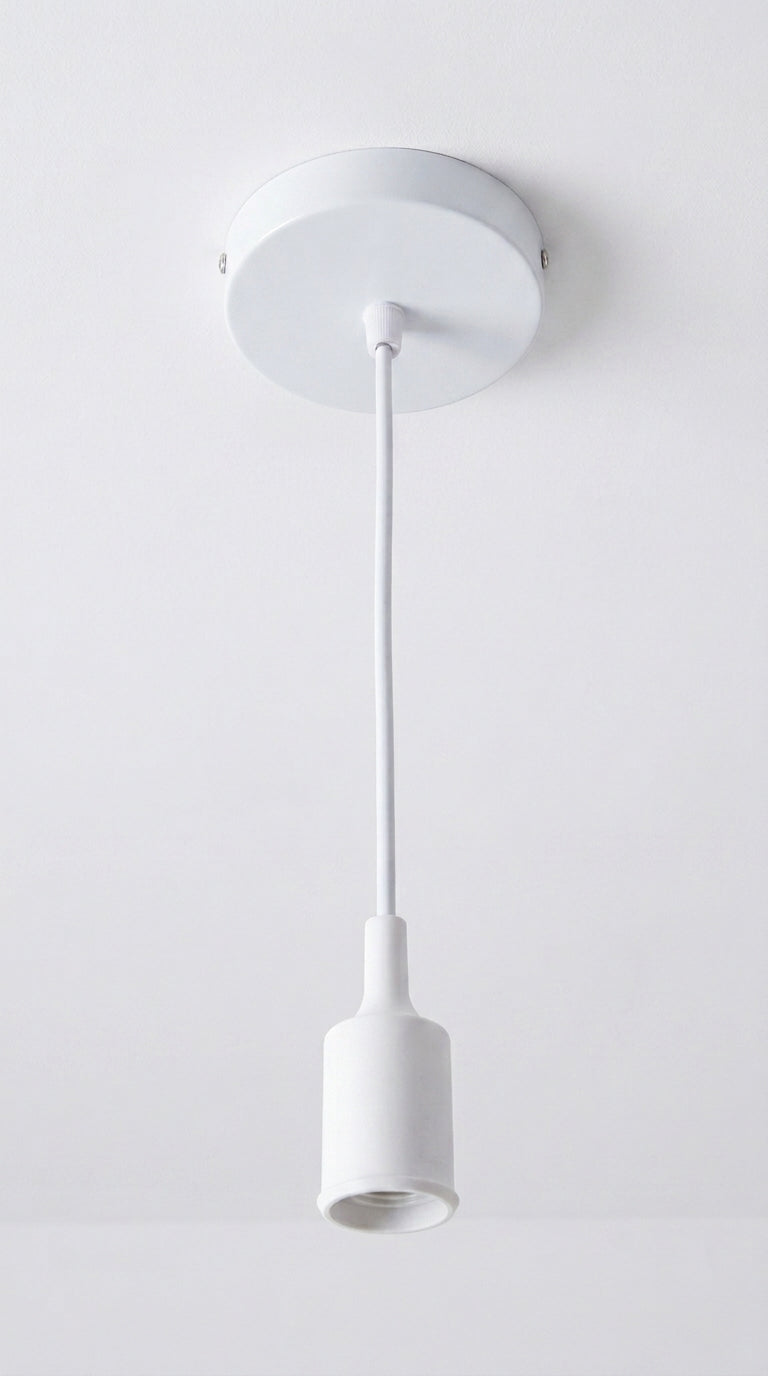 White Cable Set For Pendant Light