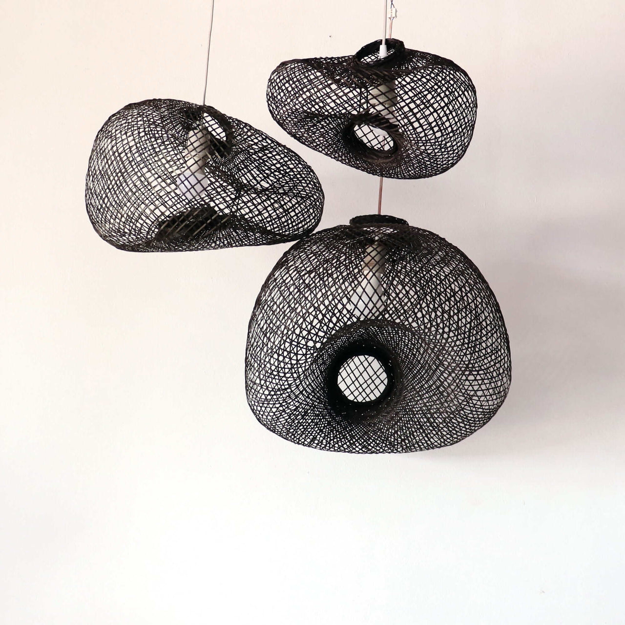 TEERAYA Bamboo Pendant Light Shade (Flexible)