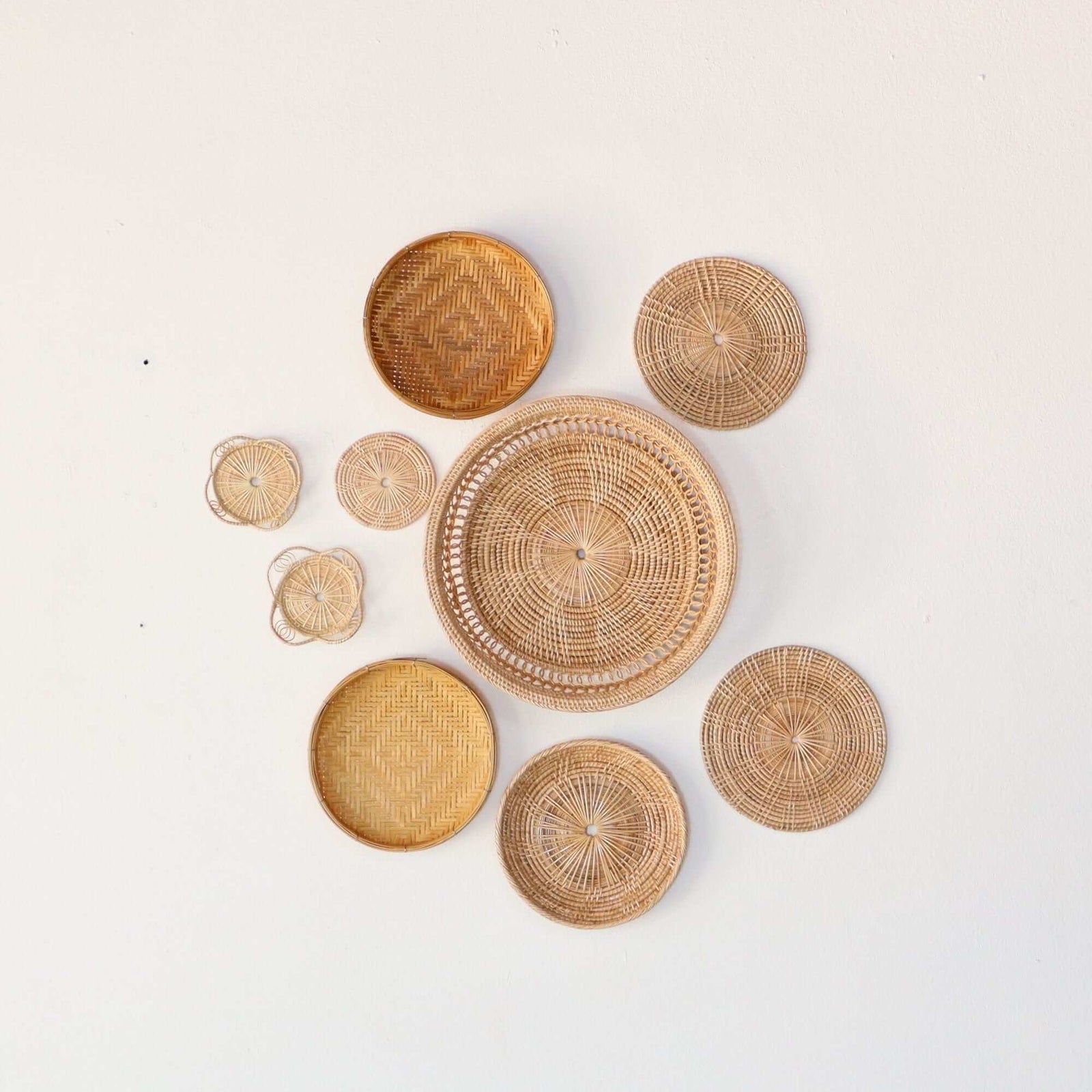 BONG KOD RAT - Wall Art Décor Hanging Set of 9