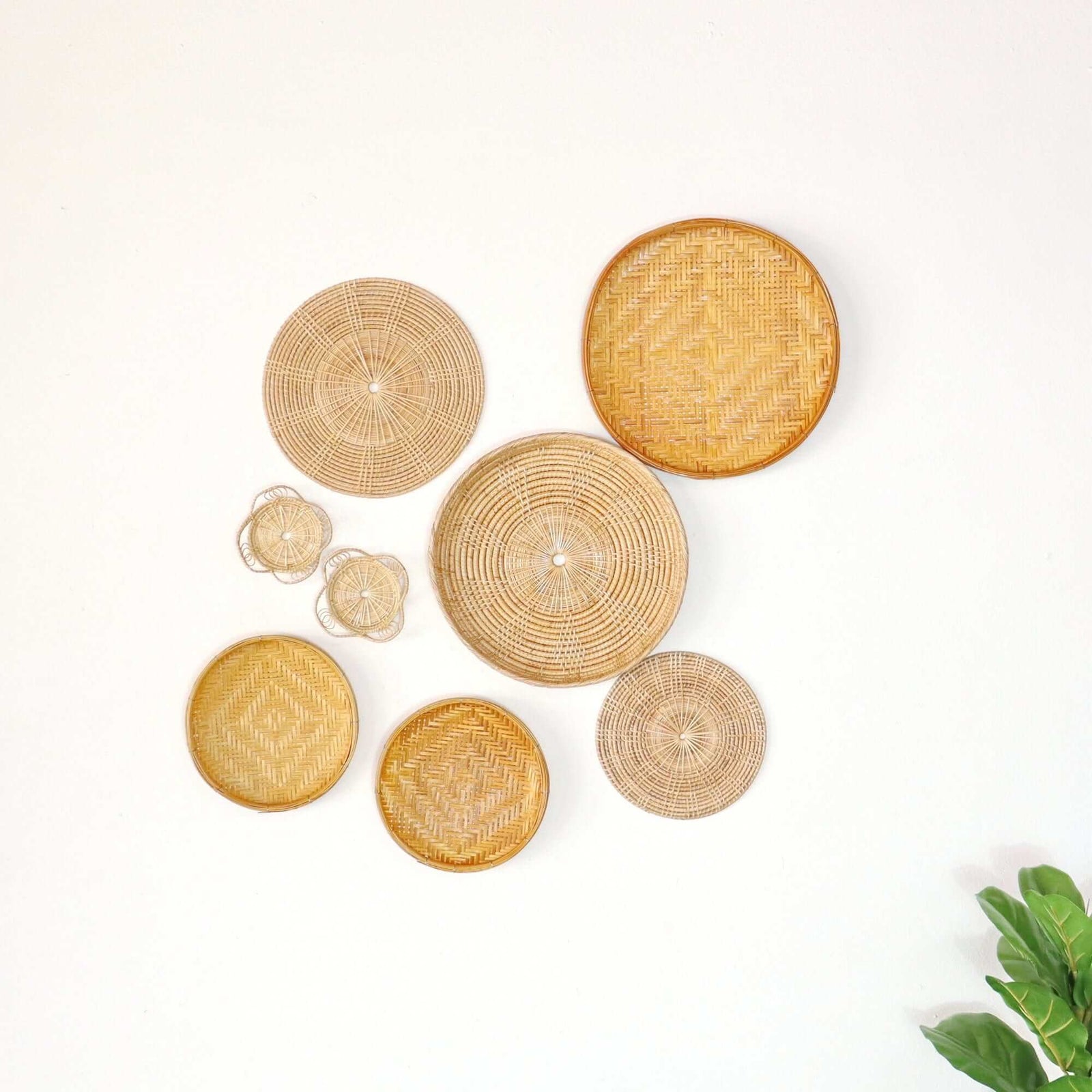 CHICHA - Wall Hanging Art Décor Set of 8