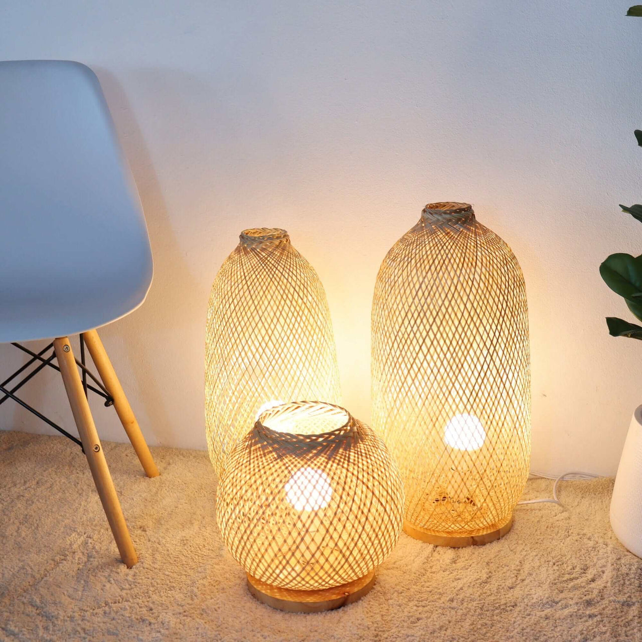 PAKPING - Boho Floor Lamp (A B & C)