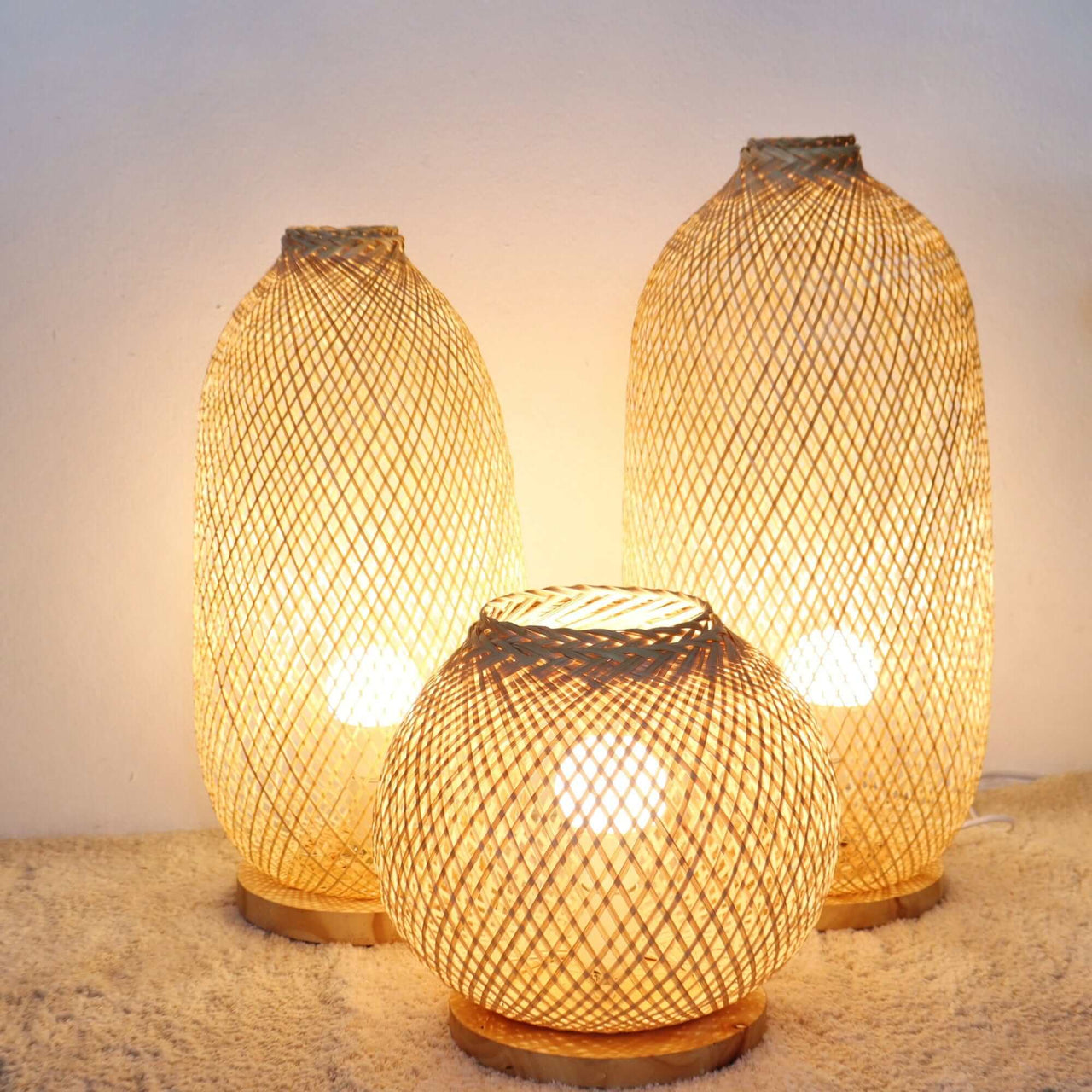 PAKPING - Boho Floor Lamp (A B & C)