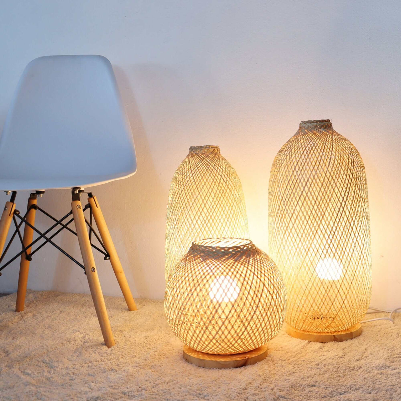 PAKPING - Boho Floor Lamp (A B & C)
