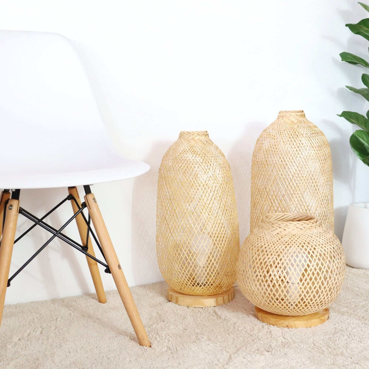 PAKPING - Boho Floor Lamp (A B & C)