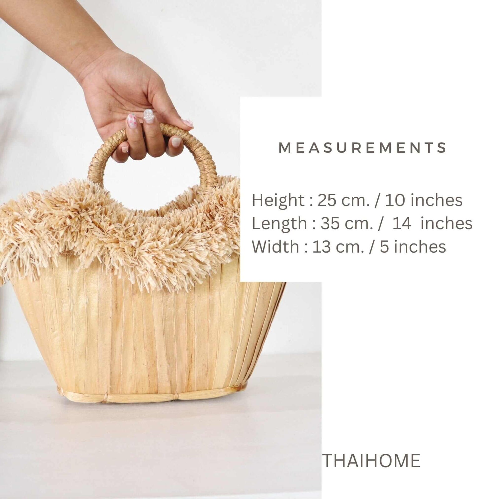 ALICE - Straw Basket Bag