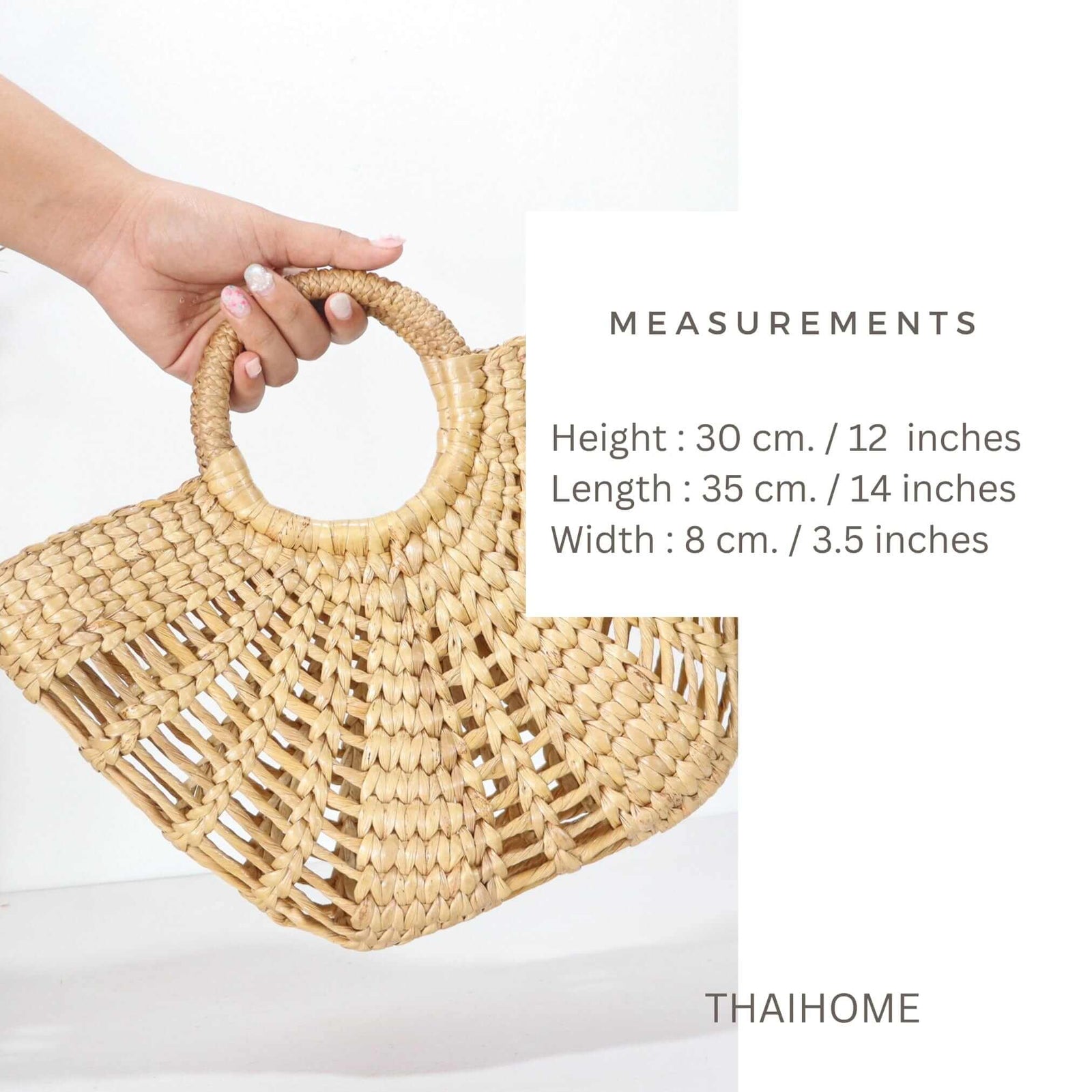 ALILEEN - Straw Basket Bag