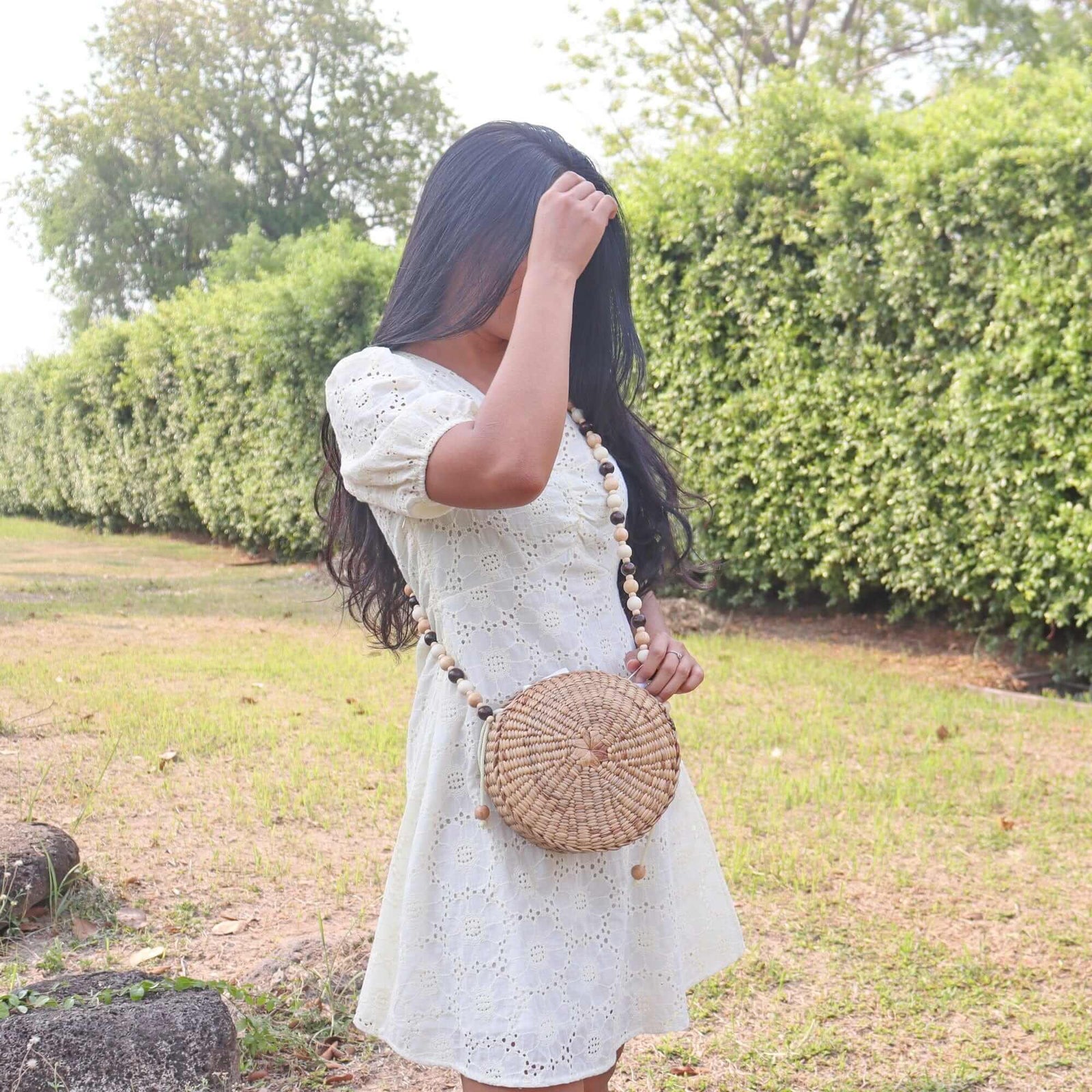 ALISHA - Straw Basket Bag