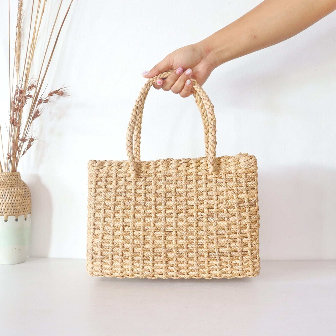 BEAU - Straw Basket Bag