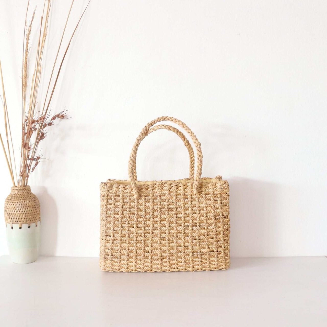 BEAU - Straw Basket Bag