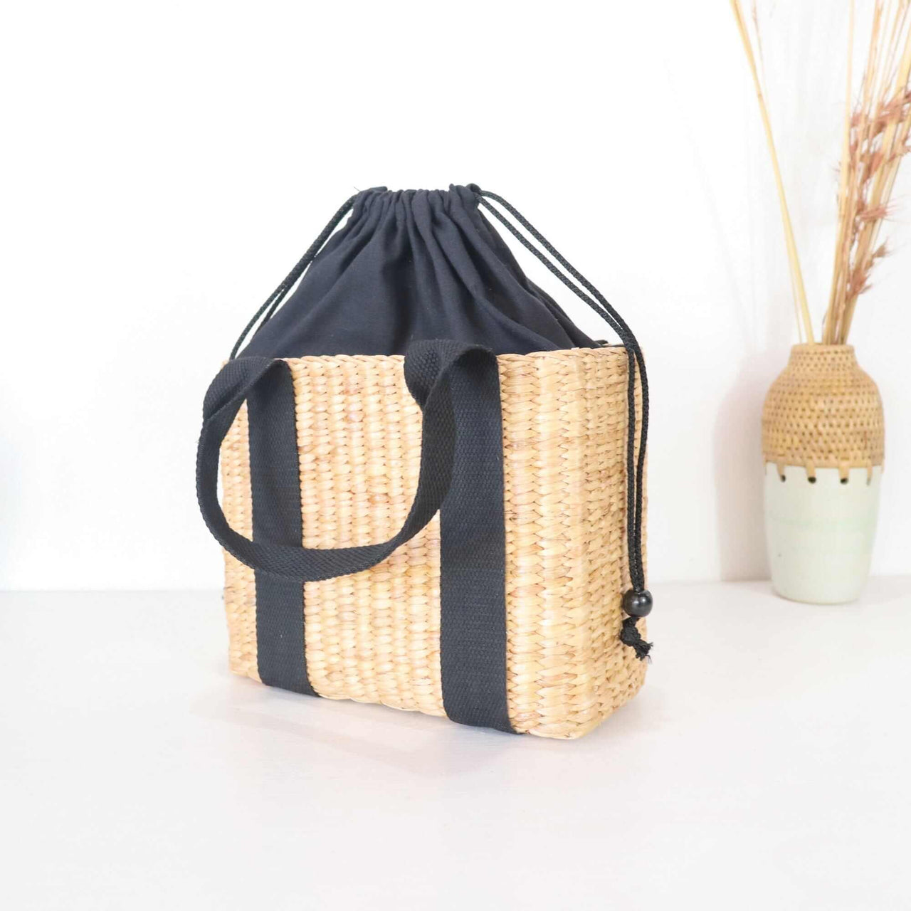 CHA EM - Straw Bag Basket