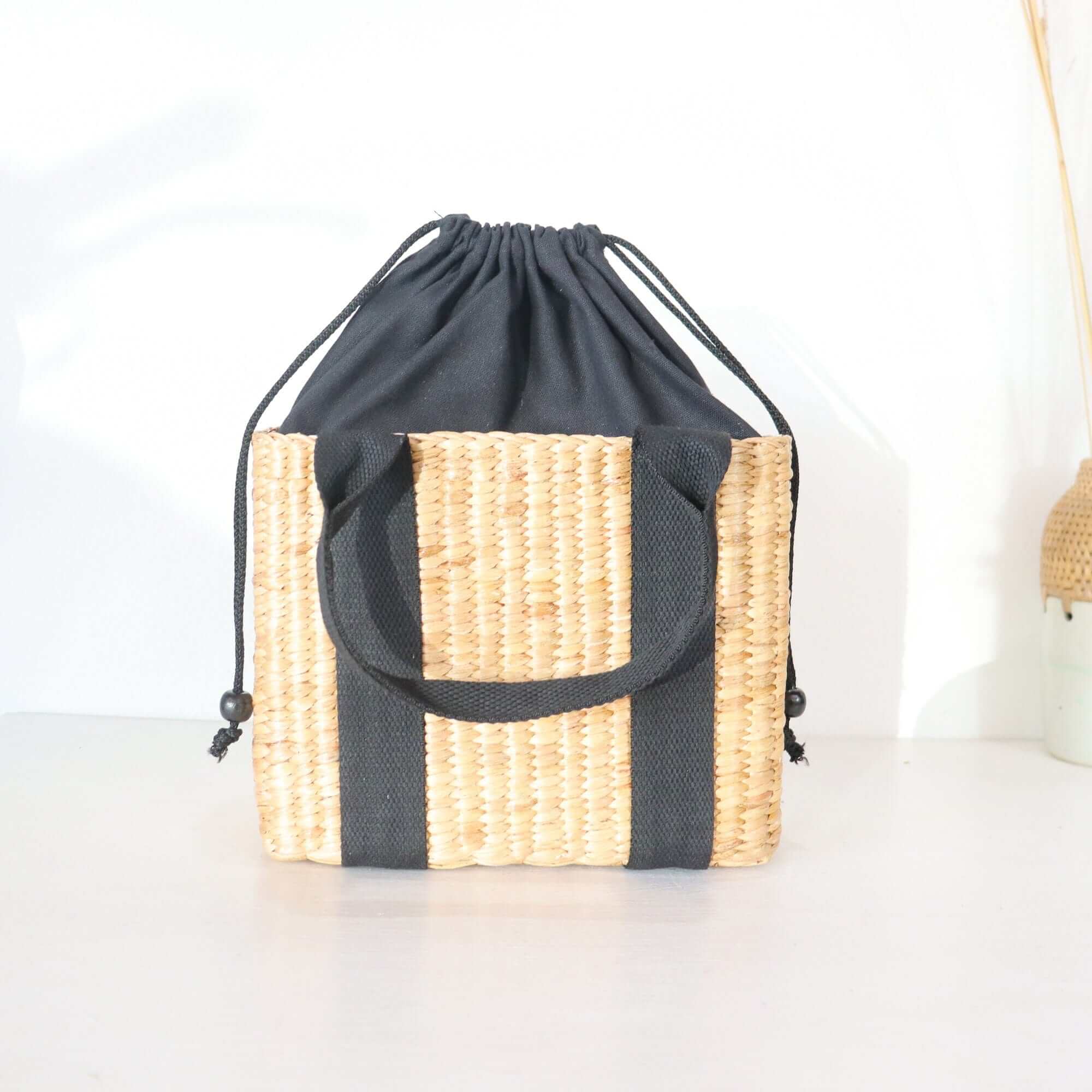 CHA EM - Straw Bag Basket