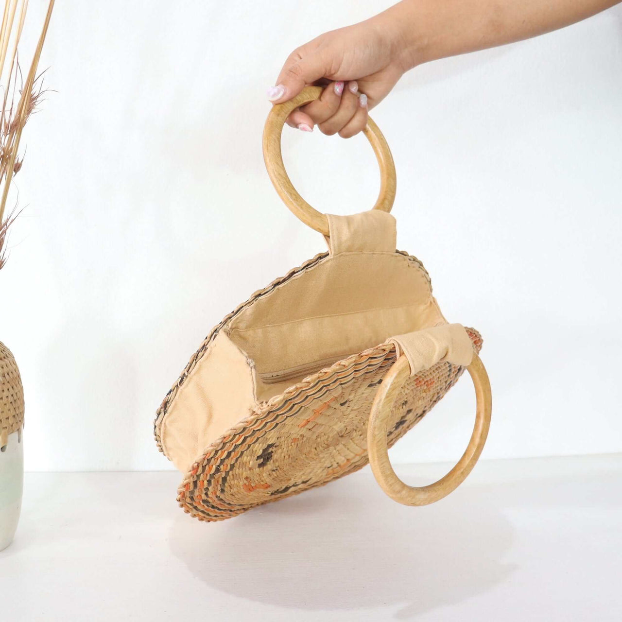 CHAT CHA RIN - Straw bag