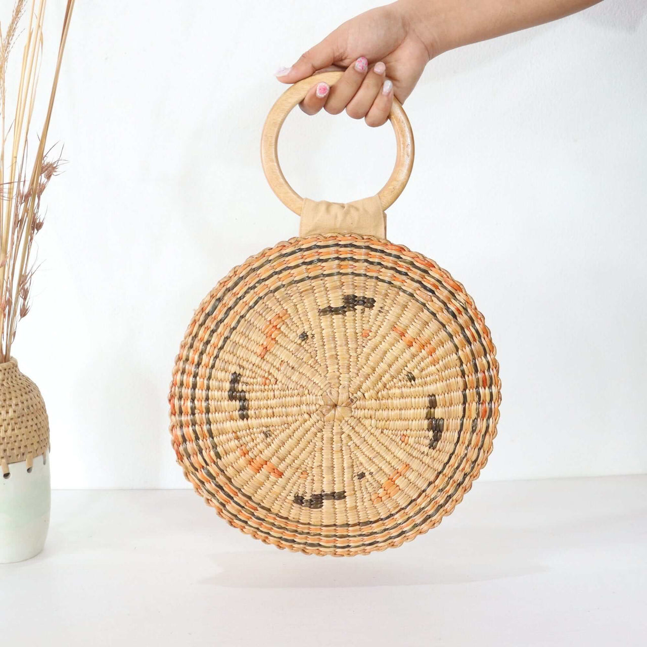 CHAT CHA RIN - Straw bag