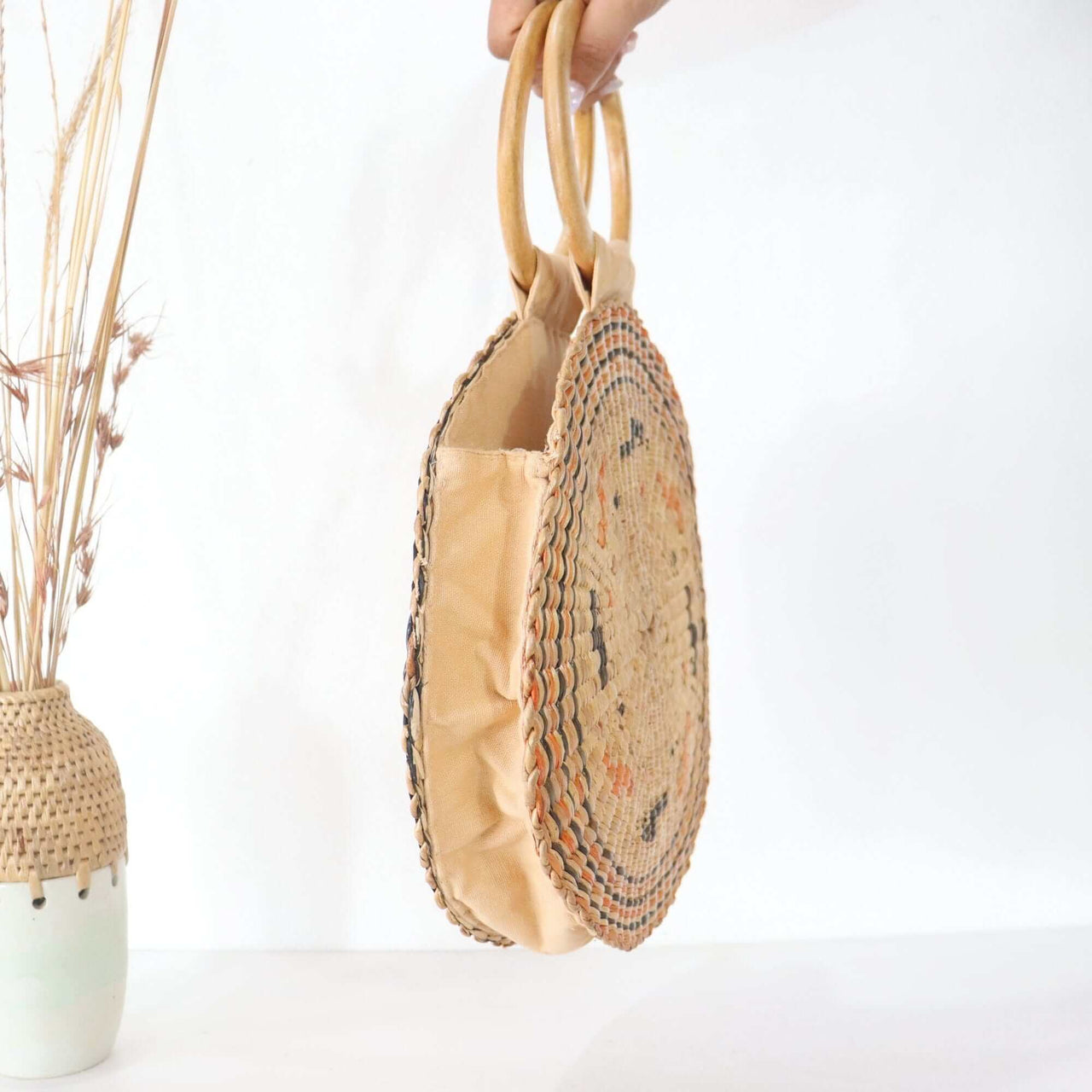 CHAT CHA RIN - Straw bag