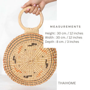 THAIHOME Handbags CHAT CHA RIN - Straw bag