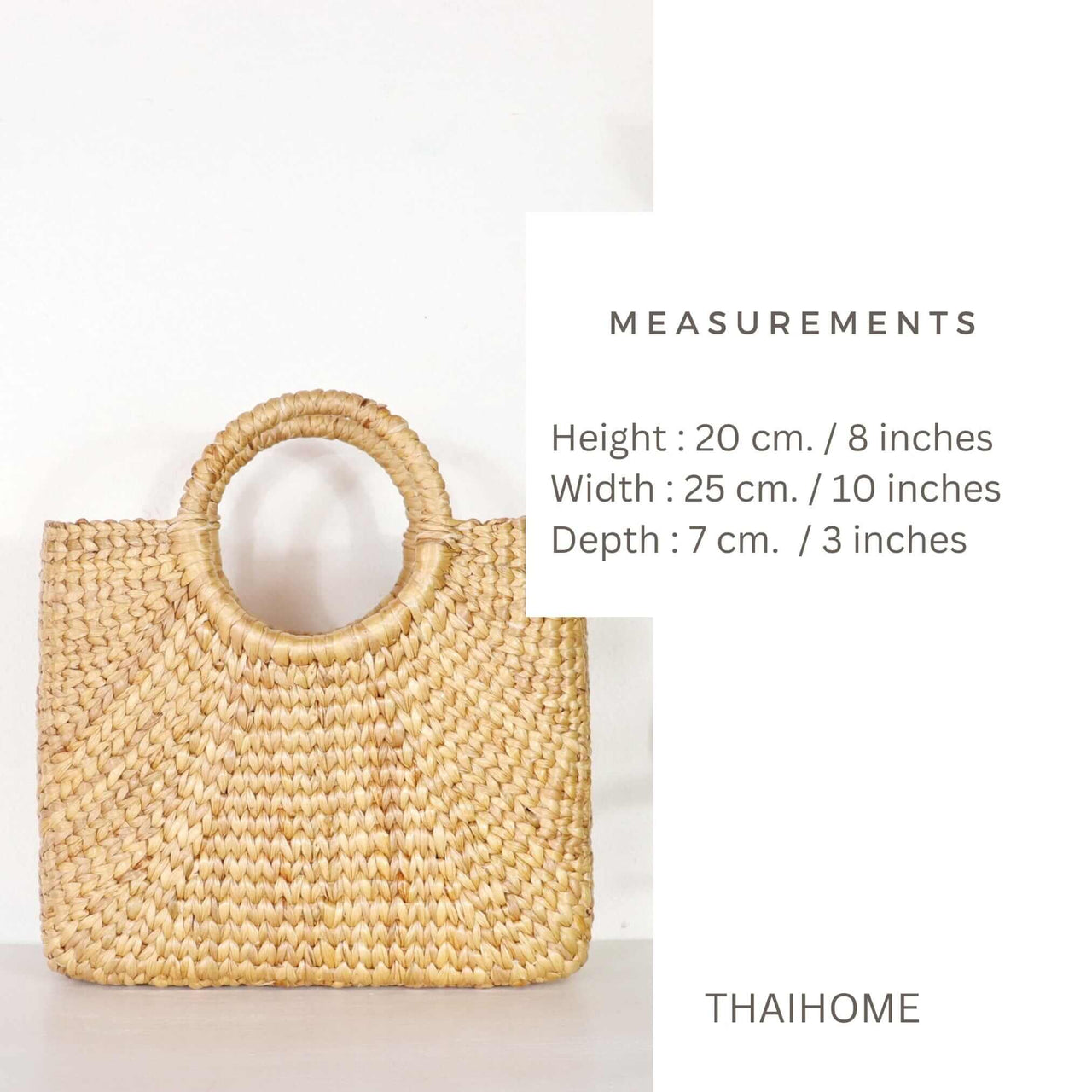 VI PA VEE- Straw Basket Bag