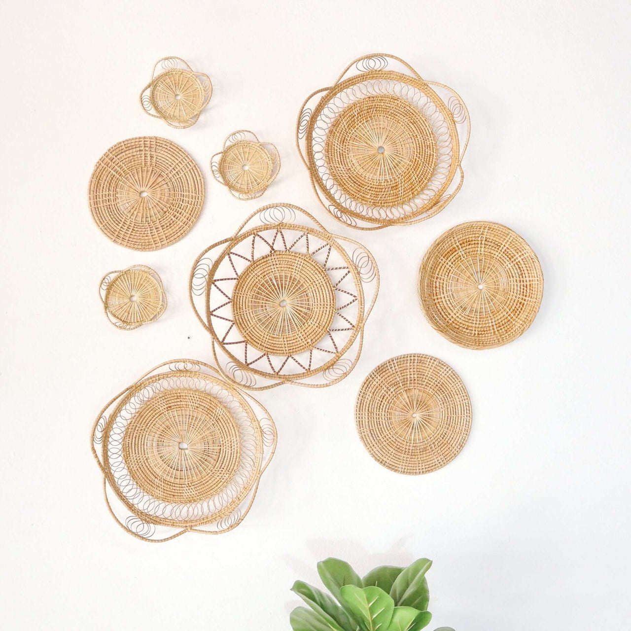 LA VI PA - Wall Hanging Art Decor Set of 9