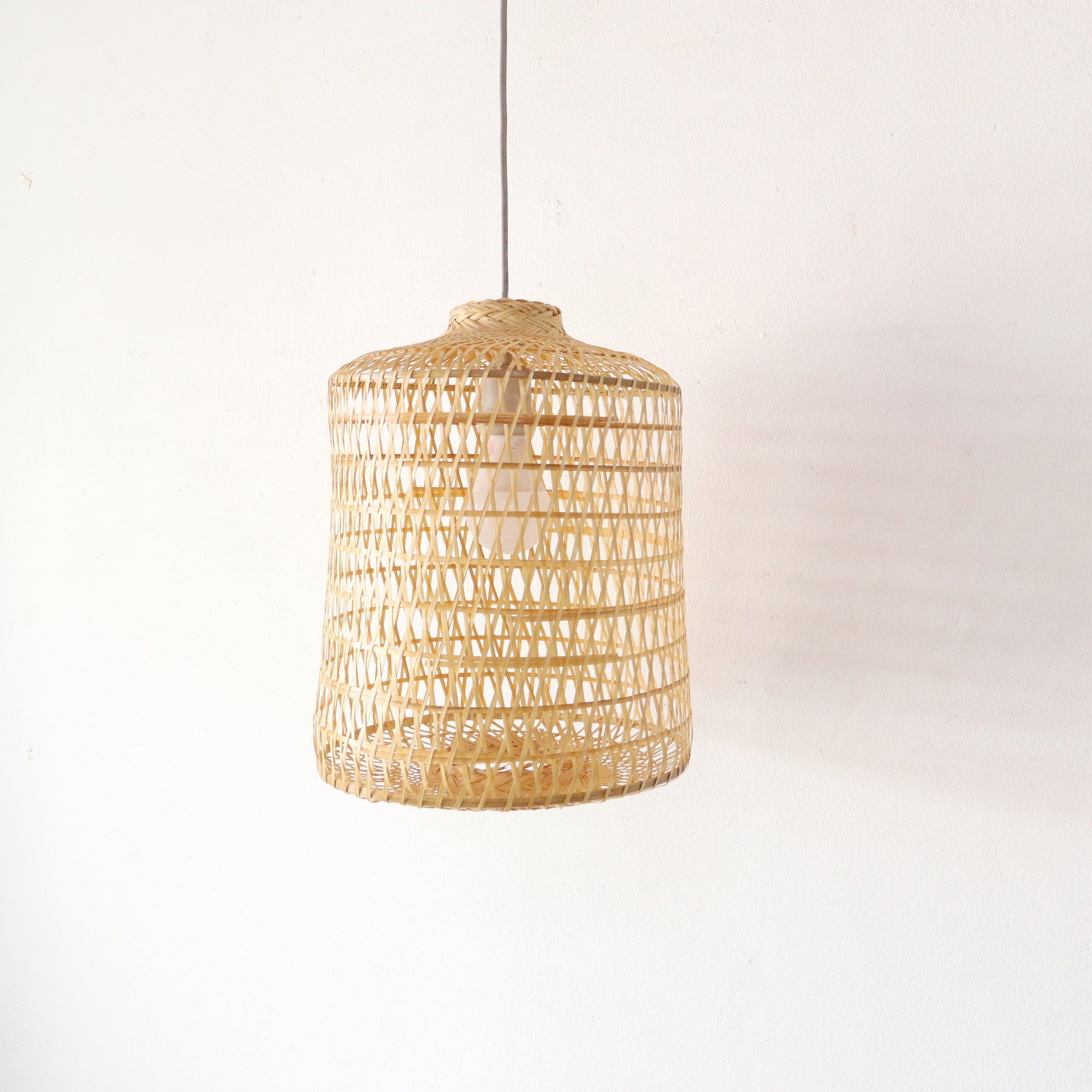 THARA-Bamboo Pendant Light Shade Extra Large