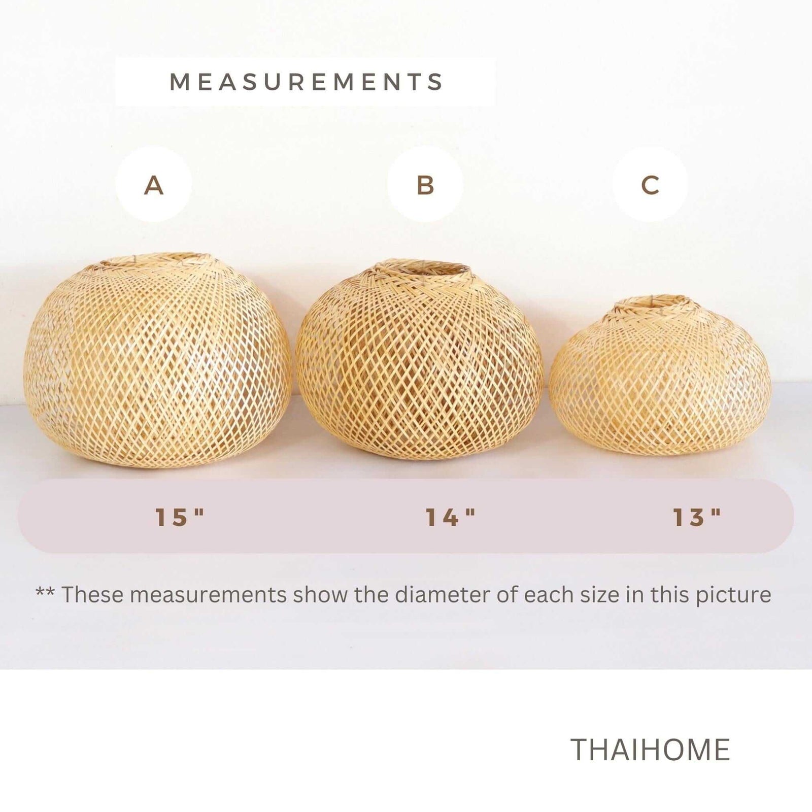 A WA - Bamboo Pendant Light