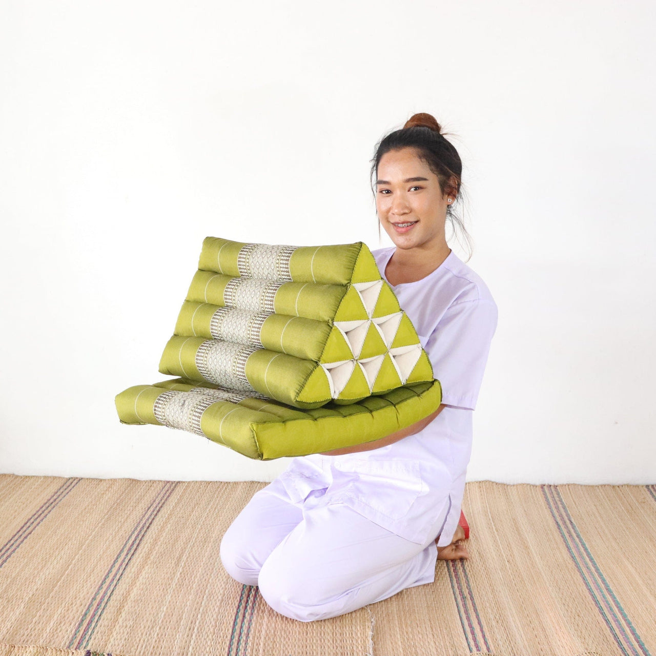 NAWIN - Experience 100% Authentic Thai Comfort | NAWIN Triangle Cushion