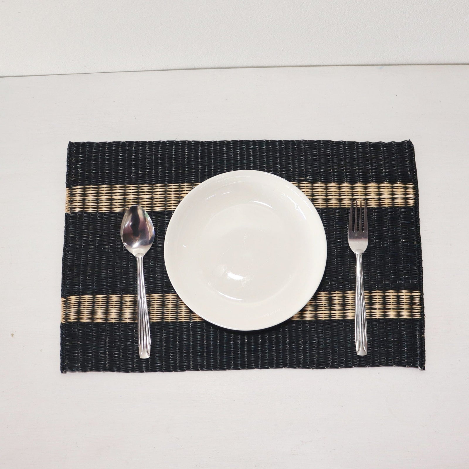 RUN CHI TA - Woven Boho Placemats (Sage)