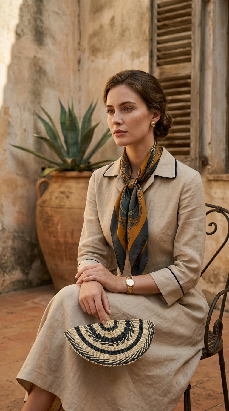 LA LIN – Handwoven Fan (Wall Hanging & Hand Fan) | Black & White