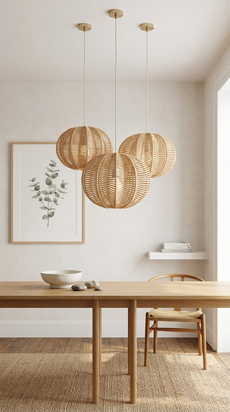 PALAVEE – Rattan Pendant Light (Star Shape)