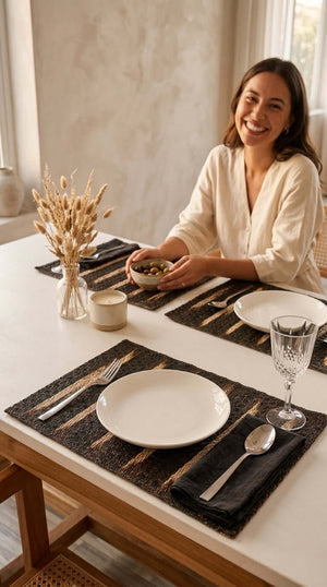 Lalavin Handwoven Sedge Placemat