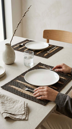 Lalavin Handwoven Sedge Placemat