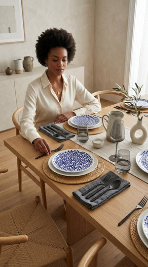 KO RA WAT - Water Hyacinth Boho Placemats