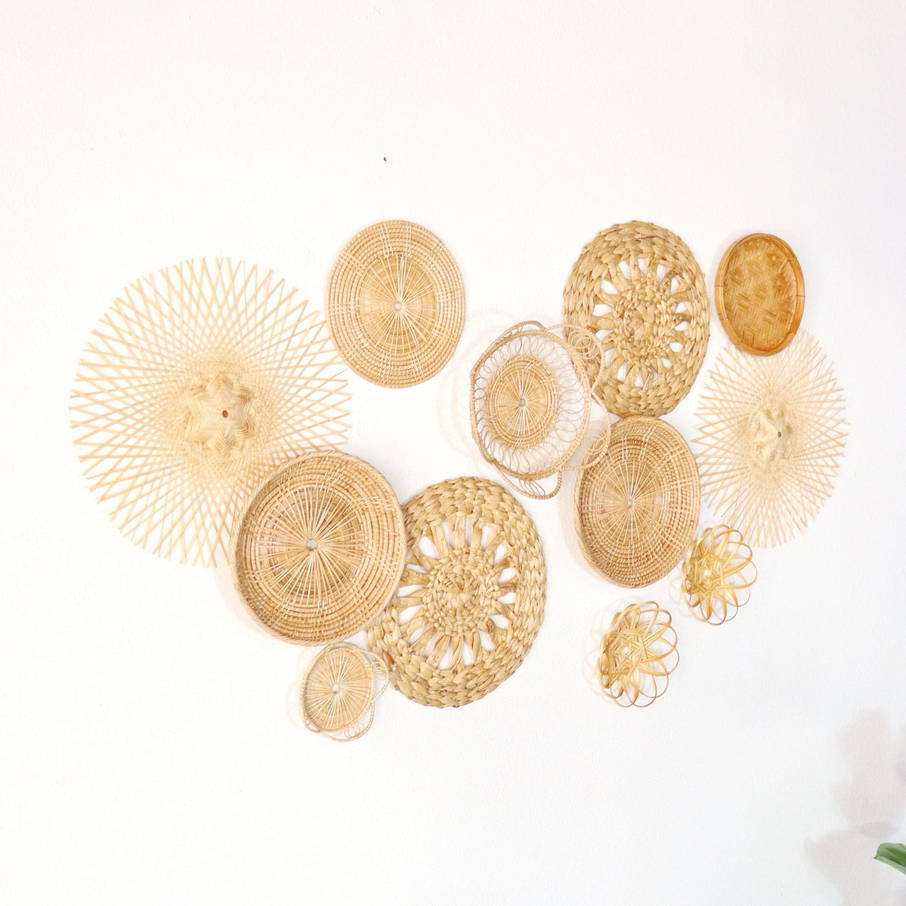 PON PAT - Wall Hanging Art Decor Set of 12
