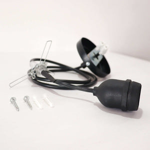 black cable set waterproof - Outdoor Cable Set for Pendant Light 100% Water Proof
