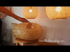 ARUNEE - Lámpara colgante de bambú