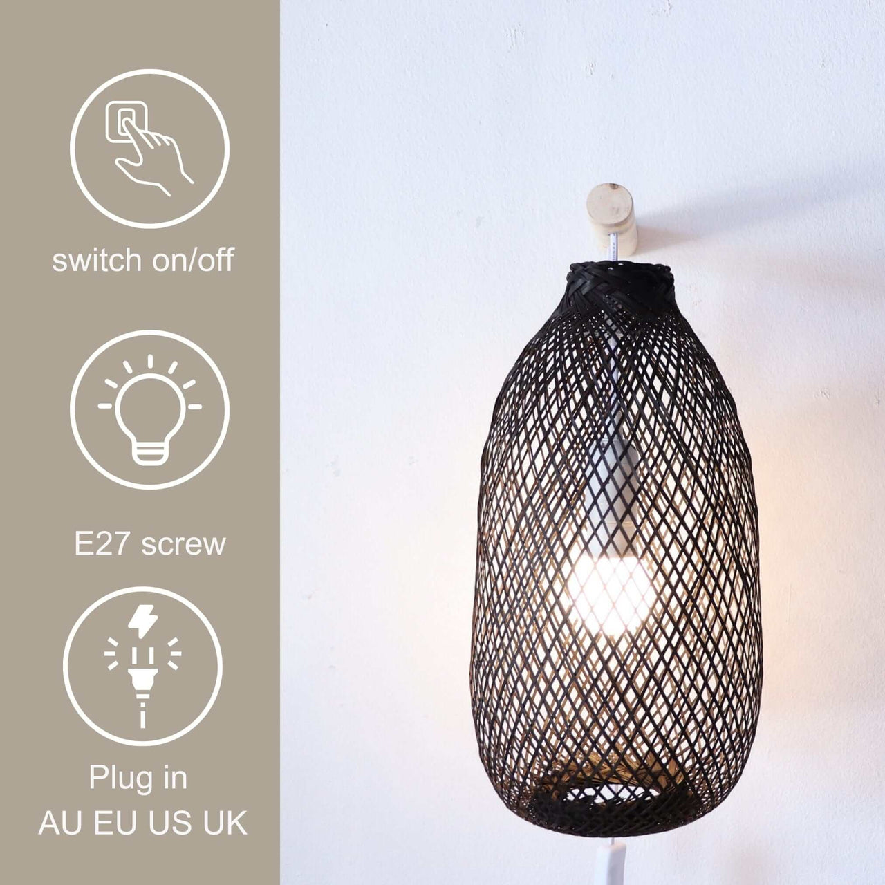 BUD SA RA - Boho Wall Sconce