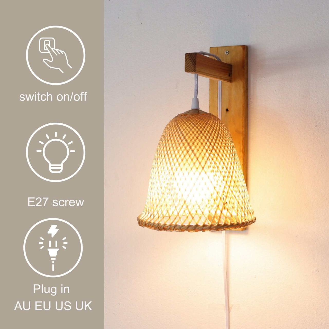 IIA - Boho Wall Sconce (9 Inches)