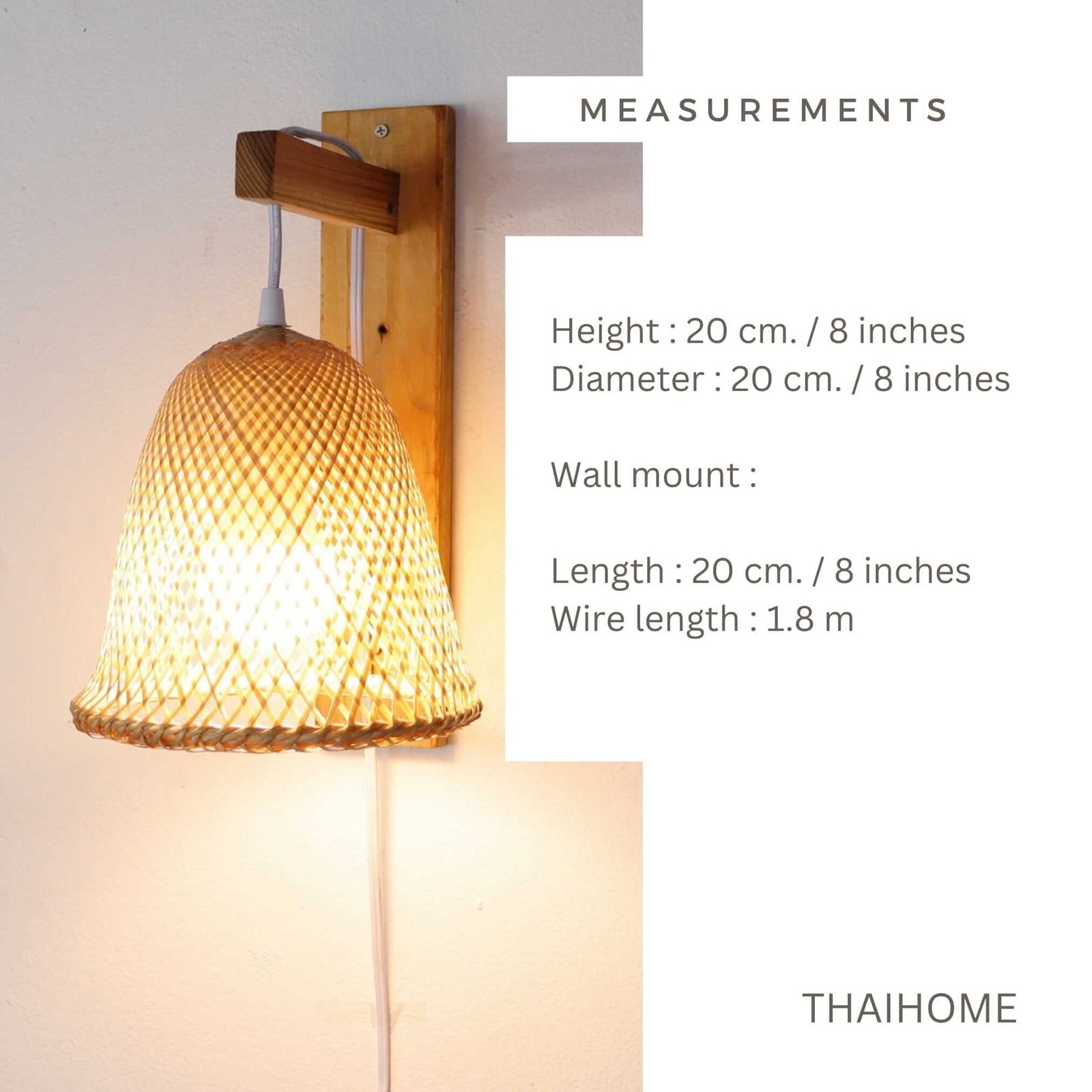 IIA - Boho Wall Sconce (9 Inches)